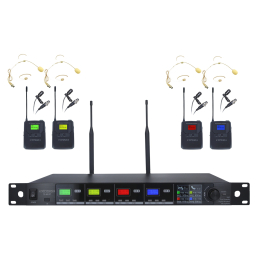 	Micros serre-tête sans fil - Definitive Audio - TD 400 PT