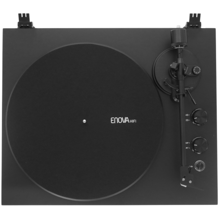 Platines vinyles hifi - Enova Hifi - VISION4 G2 BLM (Noir mat)