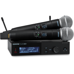 	Micros chant sans fil - Shure - SLXD24D+/58 G65