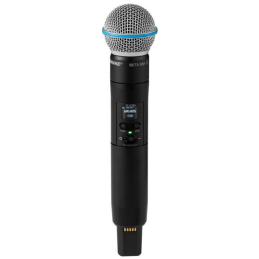 	Micros chant sans fil - Shure - SLXD24D+/BETA58 G65