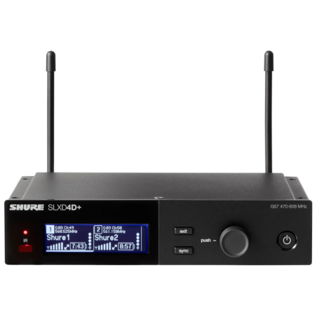 Micros chant sans fil - Shure - SLXD24D+/N8C G65