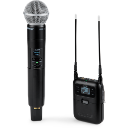 	Micros pour caméras sans fil - Shure - SLXD25+/58 G65