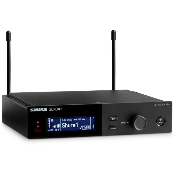 Récepteurs micros sans fil - Shure - SLXD4+ G65