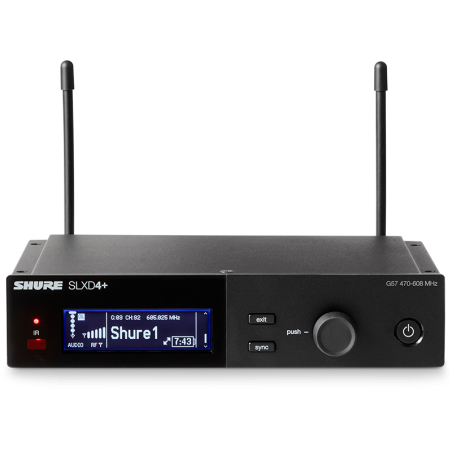 Récepteurs micros sans fil - Shure - SLXD4+ G65
