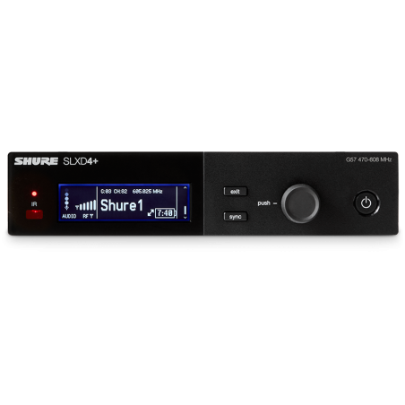 Récepteurs micros sans fil - Shure - SLXD4+ G65