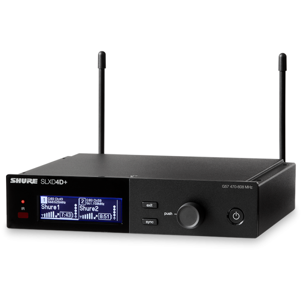 Récepteurs micros sans fil - Shure - SLXD4D+ G65