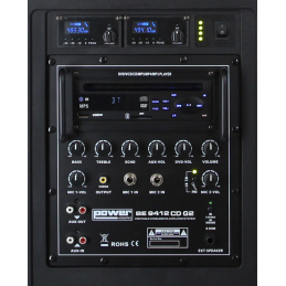 	Sonos portables sur batteries - Power Acoustics - Sonorisation - BE 9412 CD G2