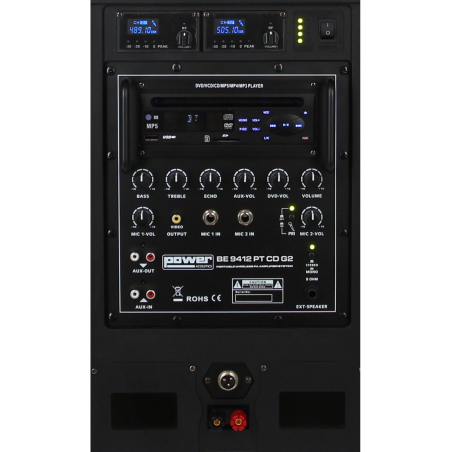 Sonos portables sur batteries - Power Acoustics - Sonorisation - BE 9412 PT CD G2