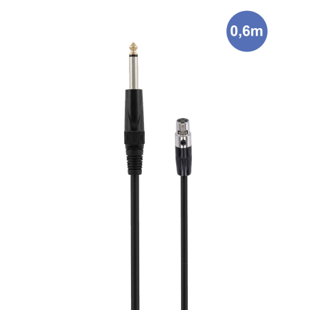 Câbles JACK 6,35 / XLR - Power Studio - AUDIOCAB 4051 (0.6m)