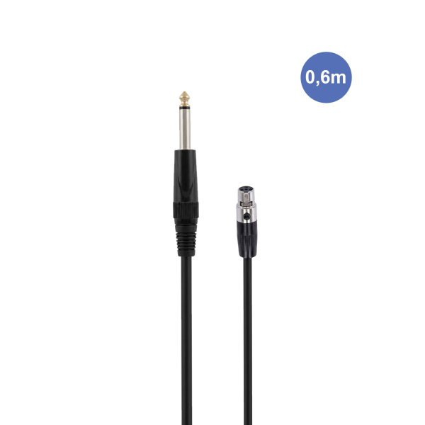 Câbles JACK 6,35 / XLR - Power Studio - AUDIOCAB 4052 (0.6m)
