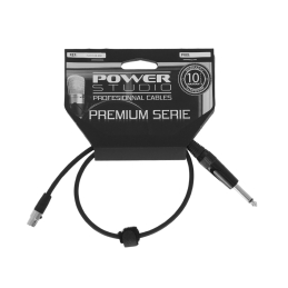 	Câbles JACK 6,35 / XLR - Power Studio - AUDIOCAB 4052 (0.6m)