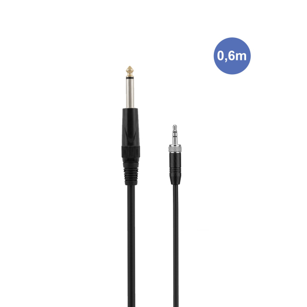 Câbles JACK 3,5 / JACK 6,35 - Power Studio - AUDIOCAB 4053 (0.6m)
