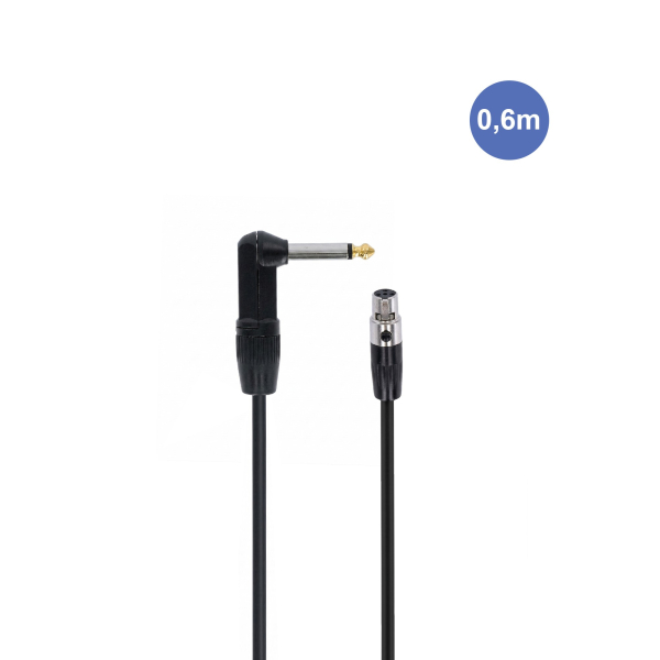 Câbles JACK 6,35 / XLR - Power Studio - AUDIOCAB 4055 (0.6m)