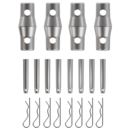 	Structures Alu Quatro 390 Charge Lourde - ConteStage - QUATRO39-A01 (Noir)