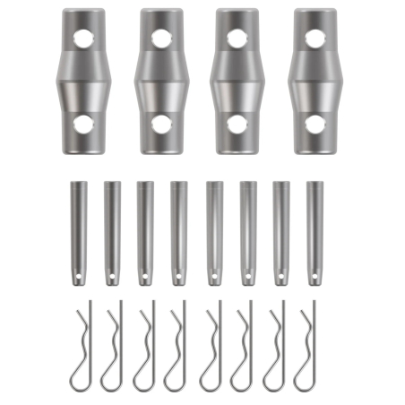 Structures Alu Quatro 390 Charge Lourde - ConteStage - QUATRO39-A01 (Noir)