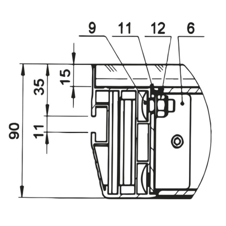 Plateaux pour plateformes de scènes PRO - ConteStage - PLTPRO-1X1