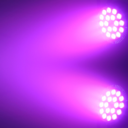 	Projecteurs PAR LED - Power Lighting - PAR SLIM 18x6W QUAD