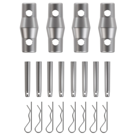 Structures Alu Quatro 390 Charge Lourde Black - ConteStage - QUATRO39-100 blk