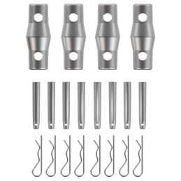 	Structures Alu Quatro 390 Charge Lourde - ConteStage - QUATRO39-A03 (Noir)