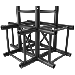 Structures Alu Quatro 390 Charge Lourde Black - ConteStage - QUATRO39-A05 blk