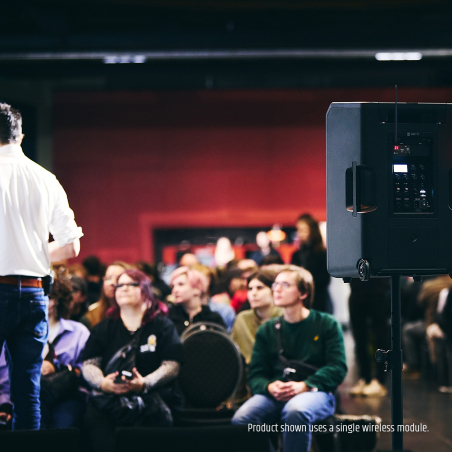 Sonos portables sur batteries - LD Systems - ANNY 12 HHD2 B6