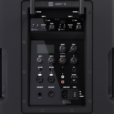 Sonos portables sur batteries - LD Systems - ANNY 12 HBH2 B8