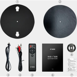 	Platines vinyles hifi - FiiO - TT13 Noir