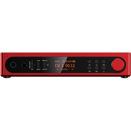 Platines CD hifi - FiiO - DM15 R2R Rouge