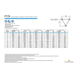 	Structures Alu Trio 290 White - ConteStage - AG29-023 W