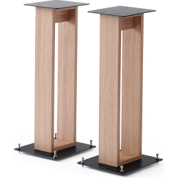 Pieds enceintes monitoring - NorStone - Alva Plus Noir / Chêne...