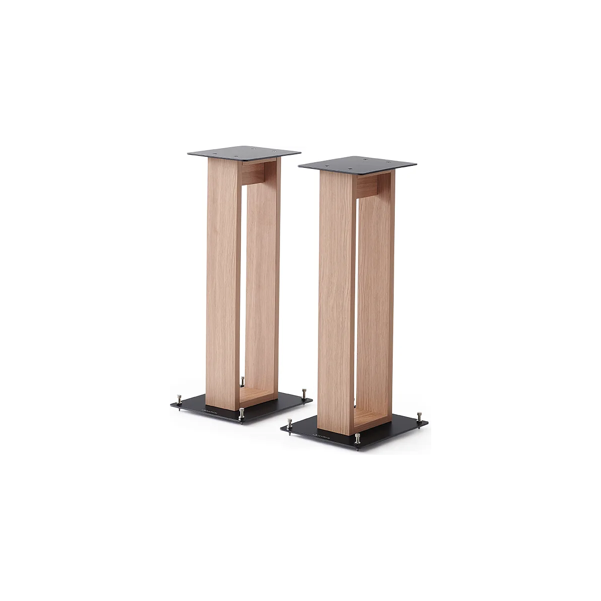 Pieds enceintes monitoring - NorStone - Alva Plus Noir / Chêne...