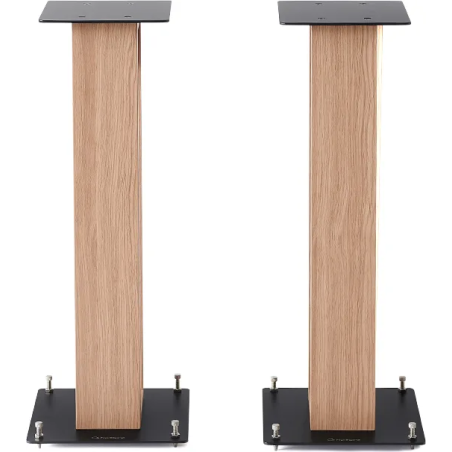 Pieds enceintes monitoring - NorStone - Alva Plus Noir / Chêne...