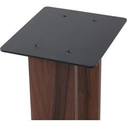 	Pieds enceintes monitoring - NorStone - Alva Plus Noir / Noyer (la...