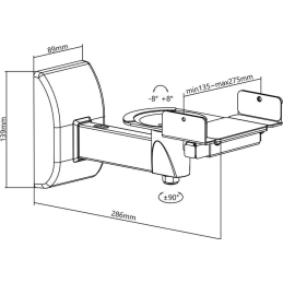	Supports muraux enceintes - NorStone - Bookshelves Wall Mount...