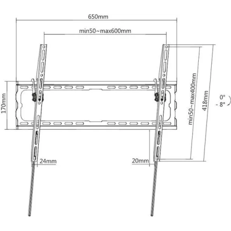 Accessoires vidéo - NorStone - Fix 3780 Tilt