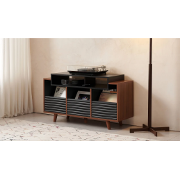 	Meubles Disques et Platines Vinyles - NorStone - Oslo 1200 Noir et Noyer