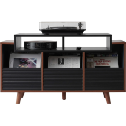 	Meubles Disques et Platines Vinyles - NorStone - Oslo 1200 Noir et Noyer