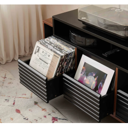 	Meubles Disques et Platines Vinyles - NorStone - Oslo 1200 Noir et Noyer