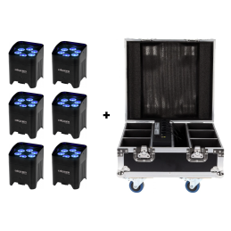 Pack Jeux de lumière - Algam Lighting - Pack 6 x EVENT PAR 612...