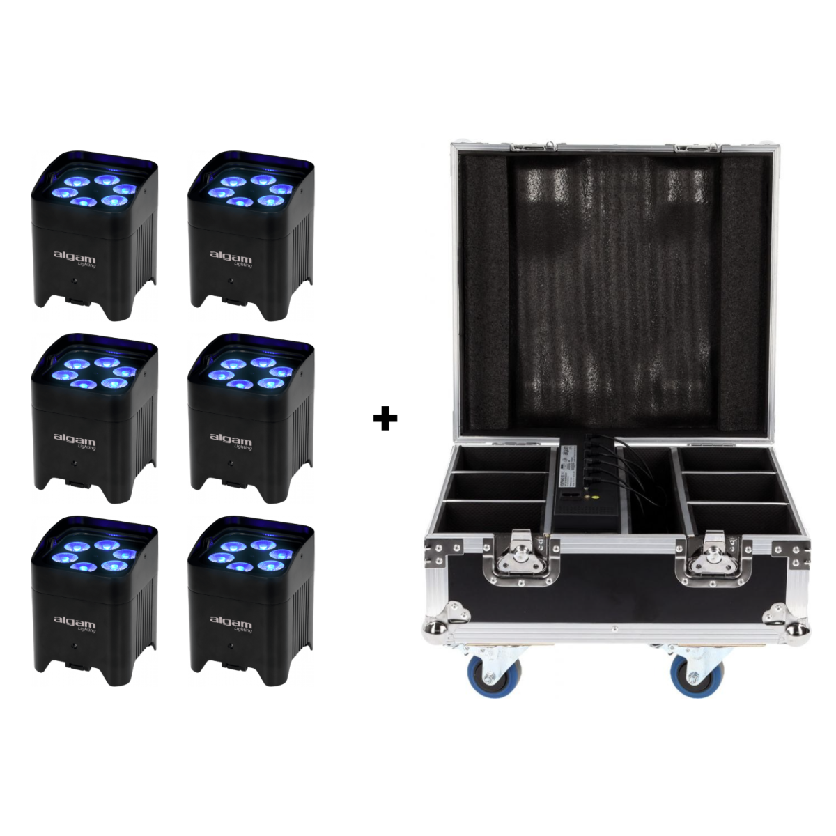 Pack Jeux de lumière - Algam Lighting - Pack 6 x EVENT PAR 612...