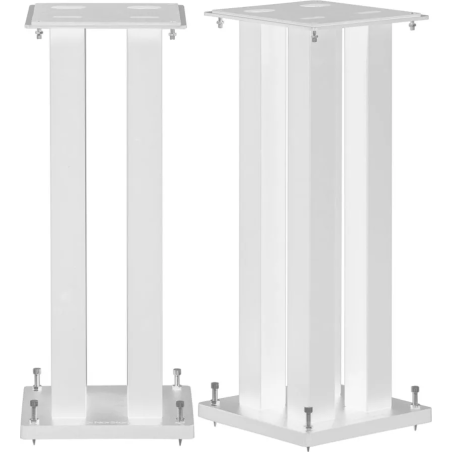 Pieds enceintes monitoring - NorStone - Square Blanc satin (la paire)