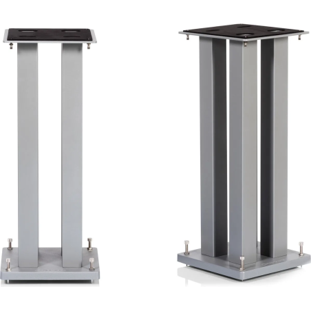 Pieds enceintes monitoring - NorStone - Square Gris satin (la paire)