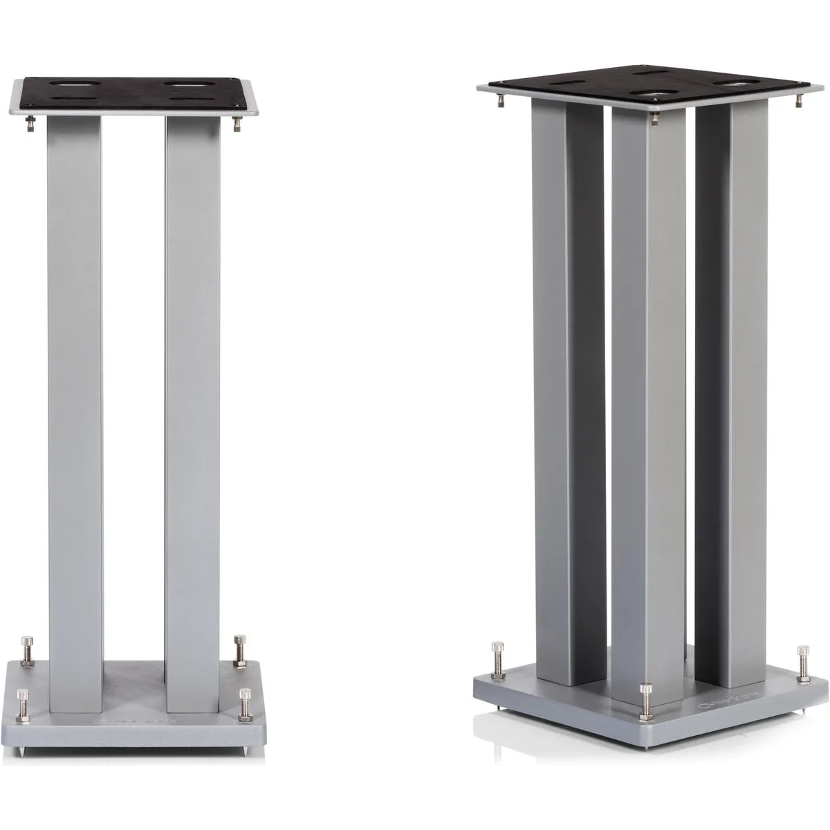 Pieds enceintes monitoring - NorStone - Square Gris satin (la paire)