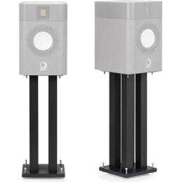 	Pieds enceintes monitoring - NorStone - Square Noir satin (la paire)