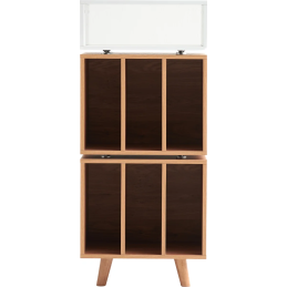 	Meubles Disques et Platines Vinyles - NorStone - Stockholm 1100 Chêne
