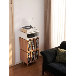 	Meubles Disques et Platines Vinyles - NorStone - Stockholm 1100 Chêne