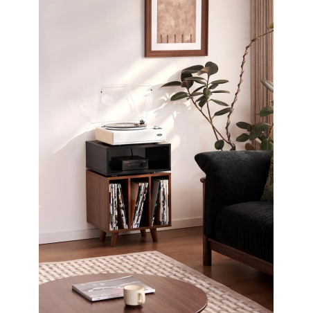 Meubles Disques et Platines Vinyles - NorStone - Stockholm 700 Noyer