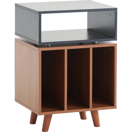 Meubles Disques et Platines Vinyles - NorStone - Stockholm 700 Noyer