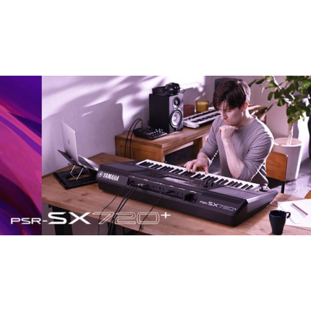 Claviers arrangeurs - Yamaha - PSR-SX720+