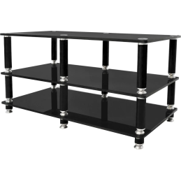 Meubles Disques et Platines Vinyles - NorStone - Stabbl AV Noir satin